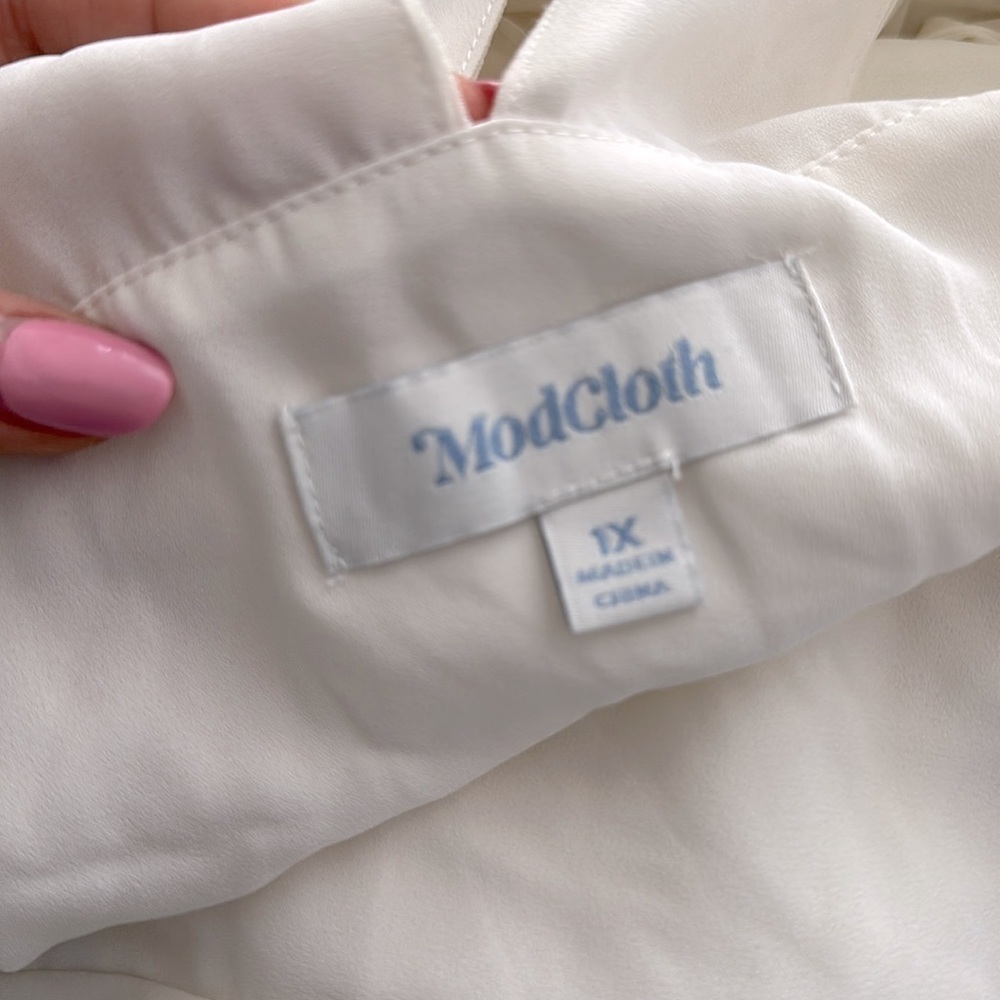 🆕 MODCLOTH Wrapped in Rapture Maxi Dress Size 1XL - Picture 6 of 7